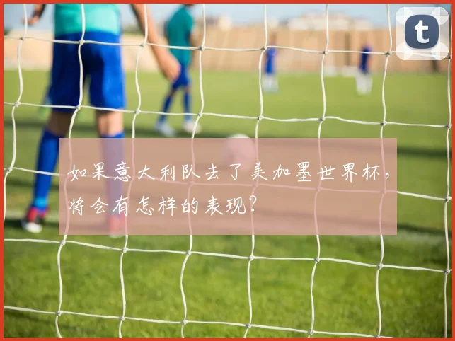 如果意大利队去了美加墨世界杯，将会有怎样的表现？